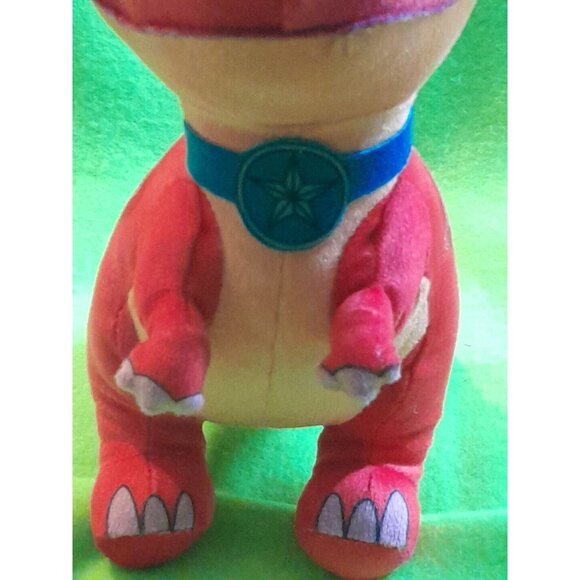 Dino Ranch Blutz The Red Rancher 7" Plush Nice Preowned Condition - Picture 8 of 9